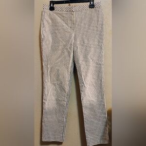 Etcetera Check Print Stretch Pants